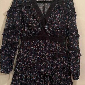 La Maison Talulah Floral Mini Dress